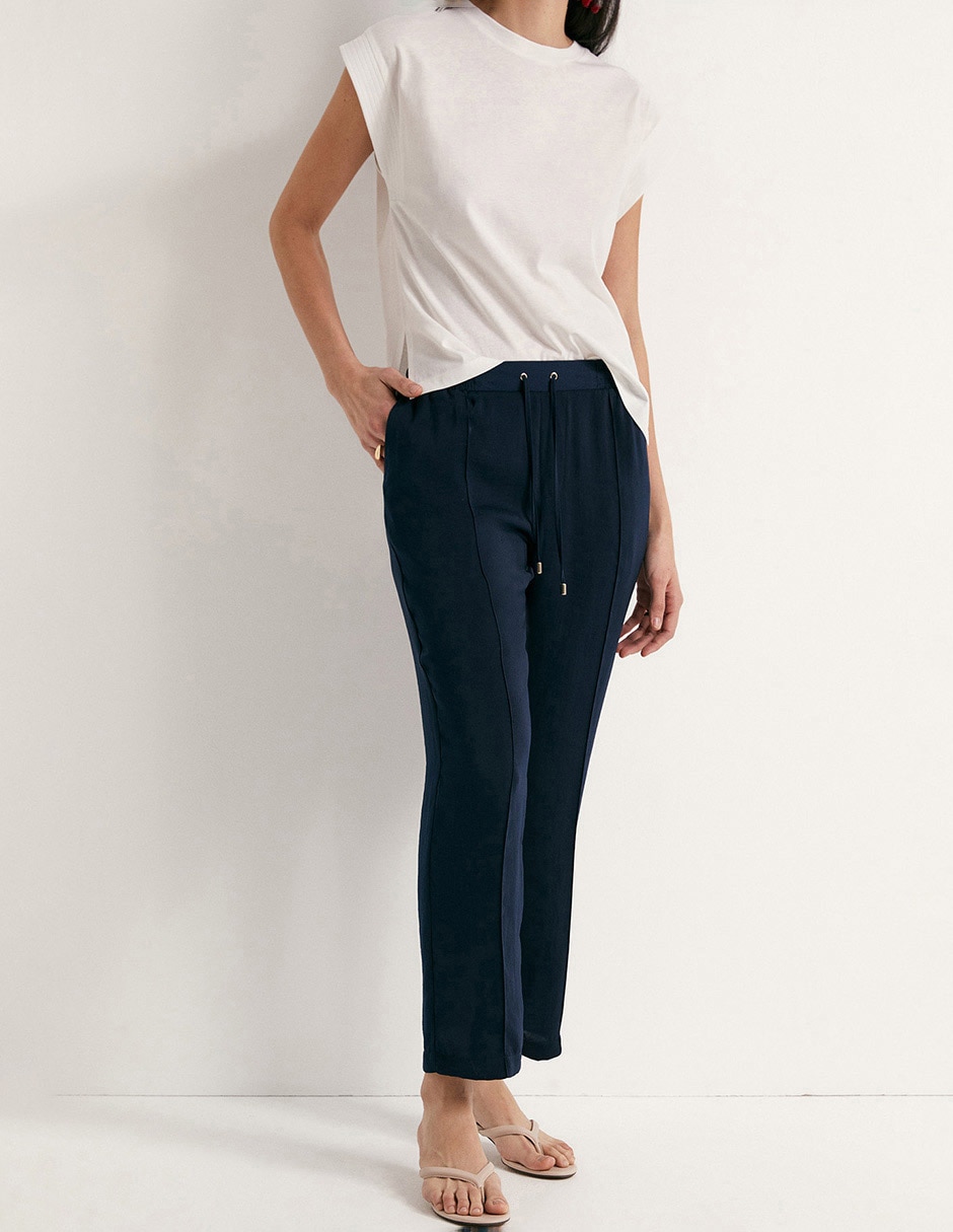 Pantalón easy pant amplio para mujer 5
