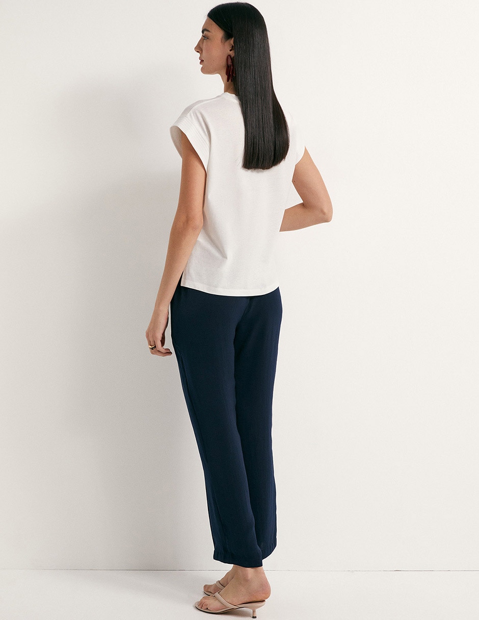 Pantalón easy pant amplio para mujer 3