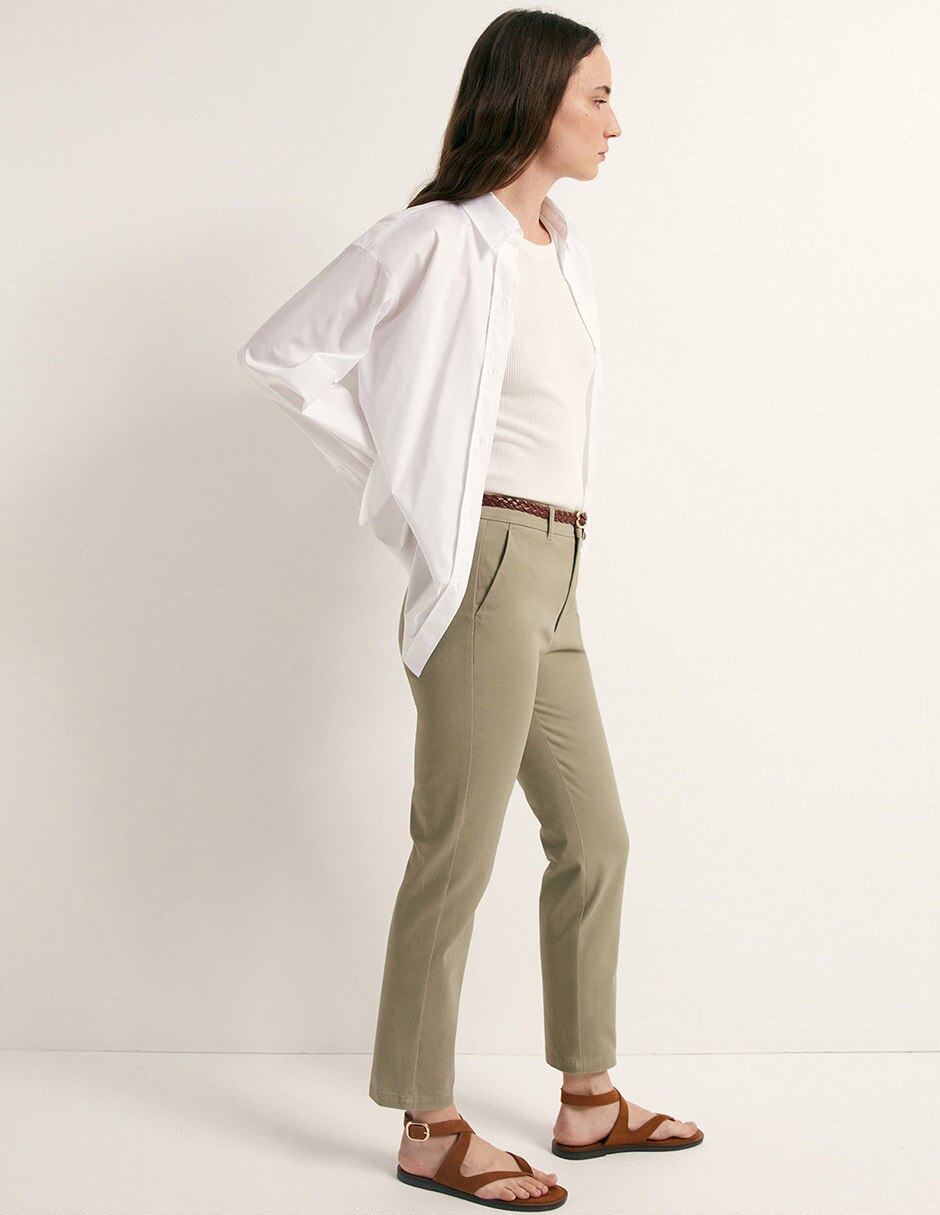 Pantalón straight para mujer 2