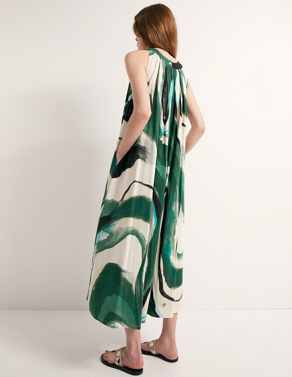 Vestido midi casual Sfera para mujer