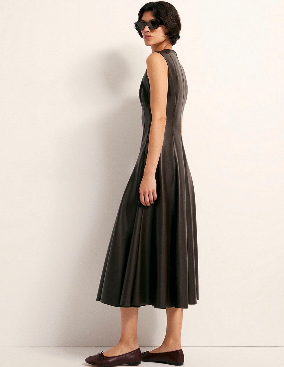 Vestido midi casual para mujer 5