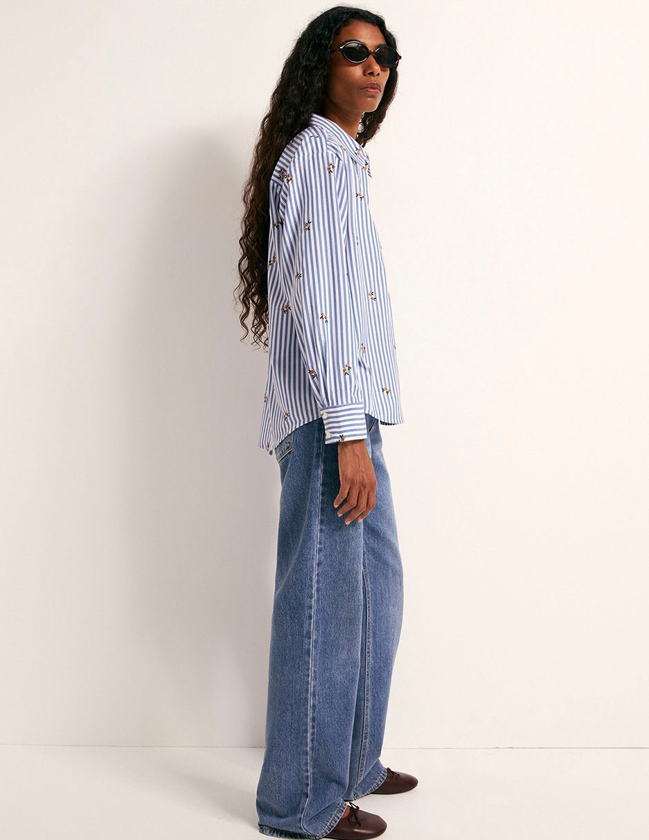 Camisa manga larga para mujer 3