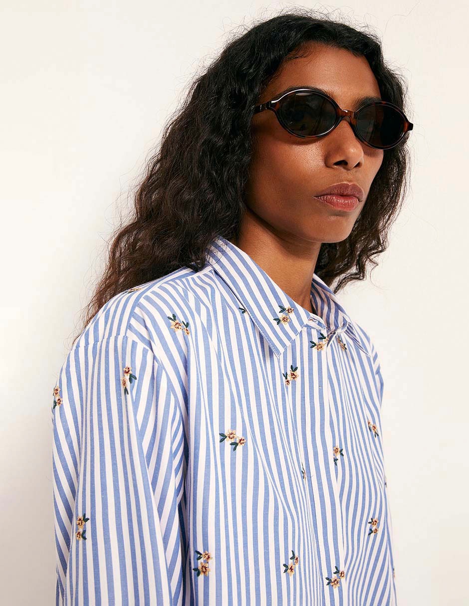 Camisa manga larga para mujer 4