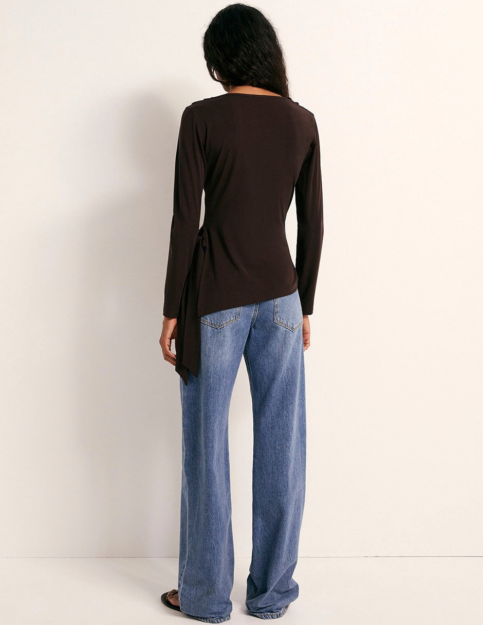 Blusa manga larga para mujer 2
