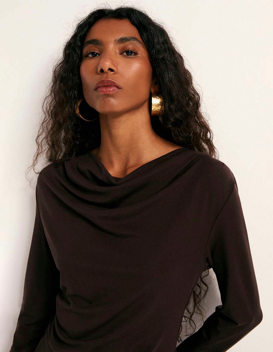 Blusa manga larga para mujer 5